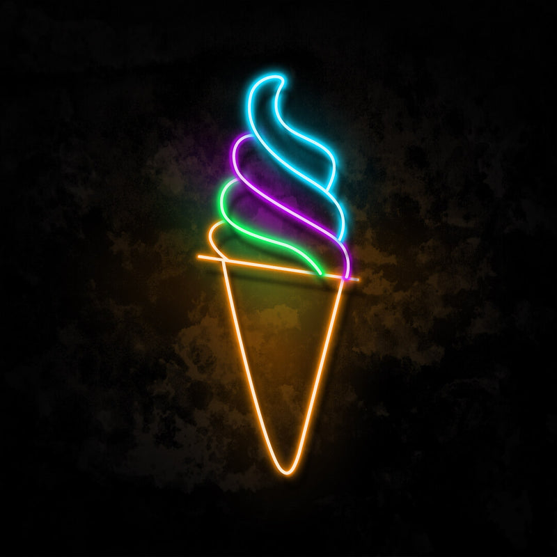 Ice Cream neon sign