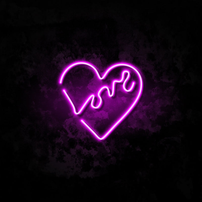Heart Love neon sign