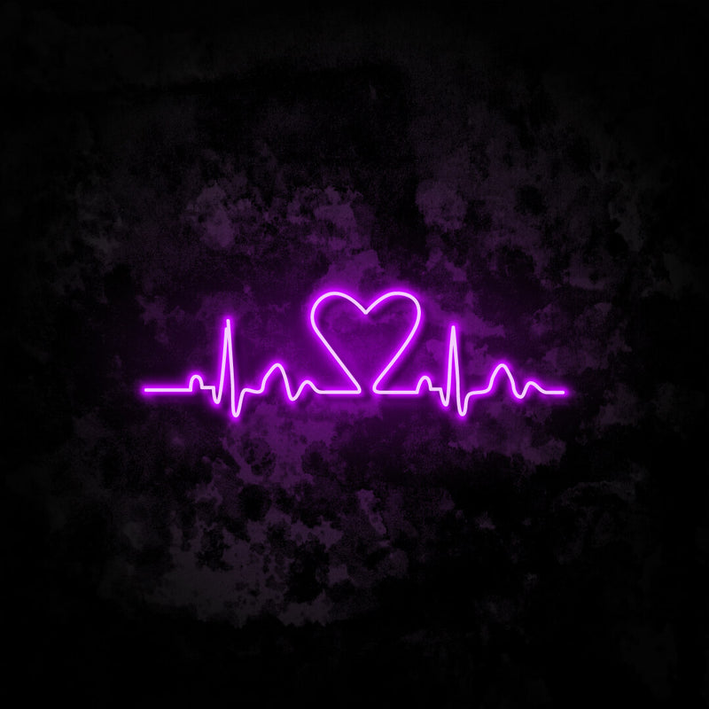 Heart Pulse neon sign