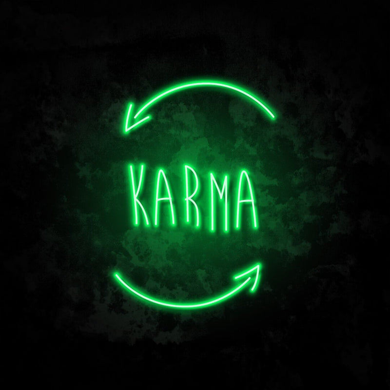 Karma Neon Light