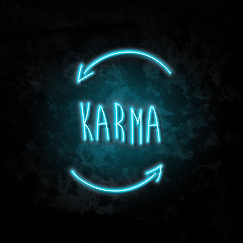 Karma Neon Light