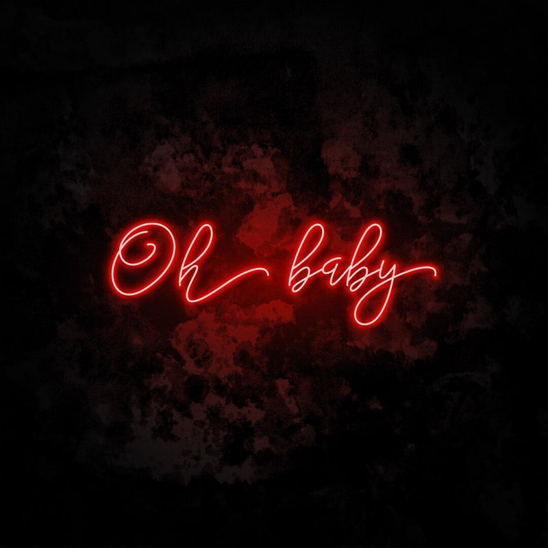 OH Baby Neon Sign
