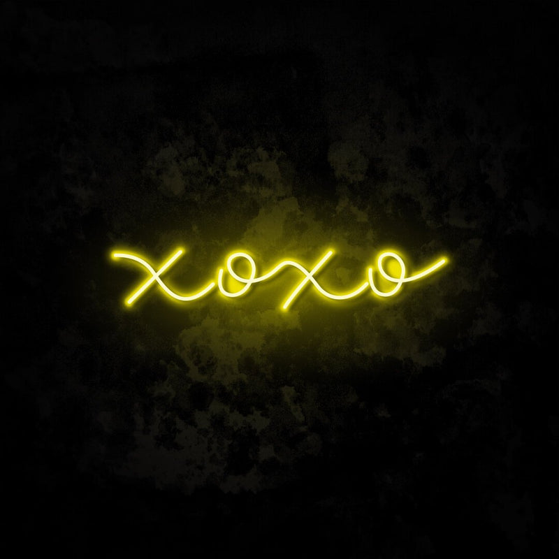 XOXO 2 Neon Sign
